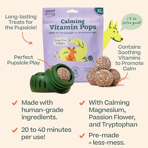 Woof Dog Wellness Pops Calming Xlarge 12 oz