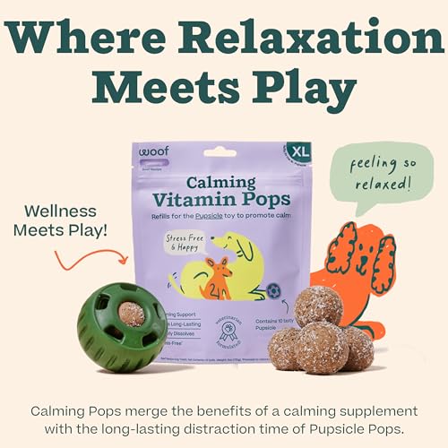 Woof Dog Wellness Pops Calming Xlarge 12 oz