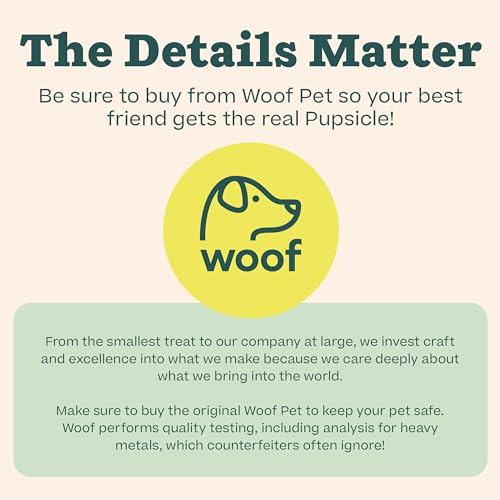 Woof Dog Wellness Pops Calming Xlarge 12 oz