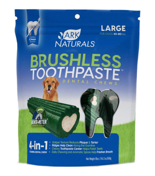 Ark Naturals Brushless Toothpaste For Large Dogs, 18 oz