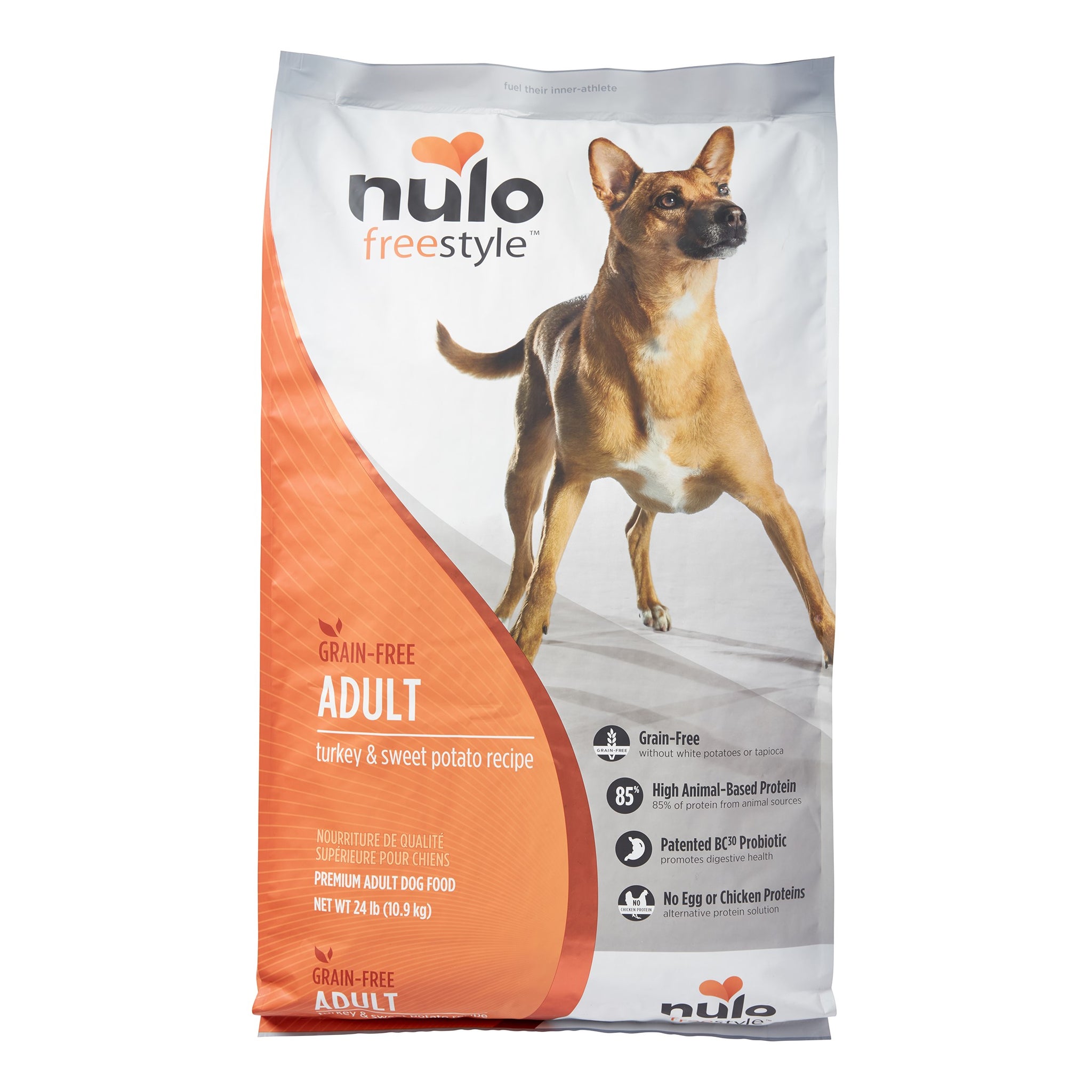 Nulo FreeStyle Turkey & Sweet Potato Grain-Free Adult Dry Dog Food, 24 lbs.