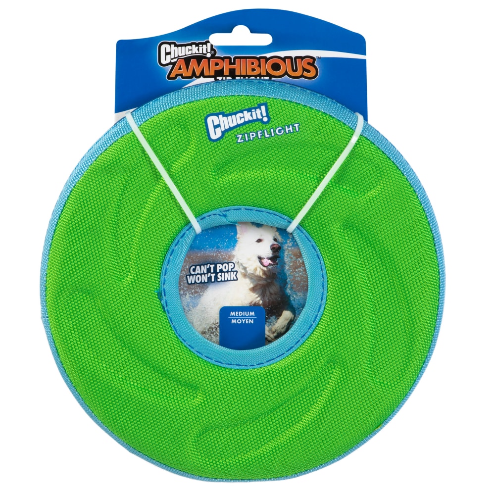 Chuckit! ZipFlight Floating Dog Frisbee, Medium