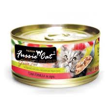 Fussie Cat Premium Tuna Formula Canned Cat Food, 2.8 oz.