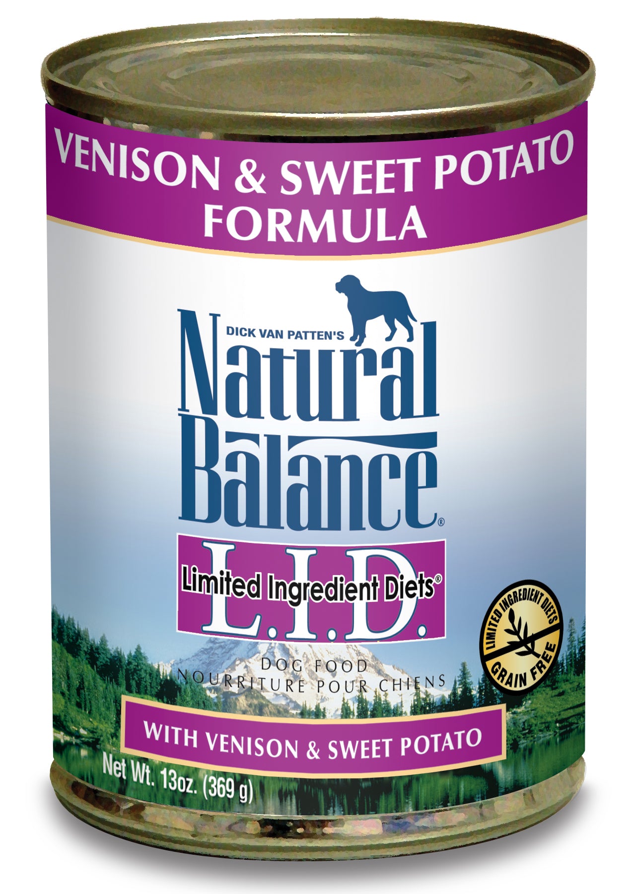 Natural Balance Limited Ingredient Sweet Potato & Venison Wet Dog Food, 13 oz.