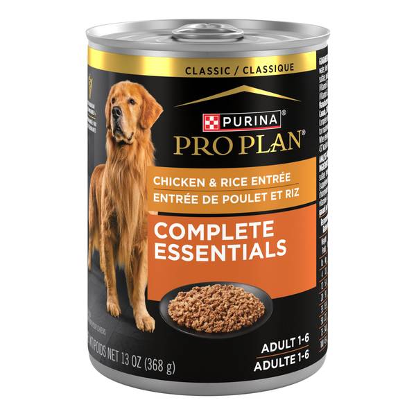 Purina Pro Plan Chicken & Rice Pate, . Can Dog 13 oz
