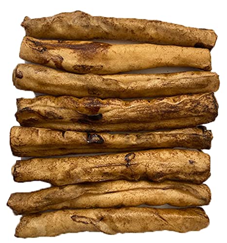 Frankly Chicken Flavor Beef Roll Wrap Chews, Pack Of 8, Small Rolls, 5- 6 Inches Long 100 Percent U.S.A Made American Beef Chew Cat