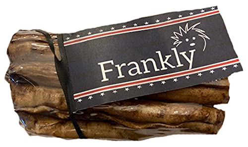Frankly Chicken Flavor Beef Roll Wrap Chews, Pack Of 8, Small Rolls, 5- 6 Inches Long 100 Percent U.S.A Made American Beef Chew Cat