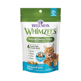Whimzees Chicken & Tuna Dental Cat Treats, 2 oz.