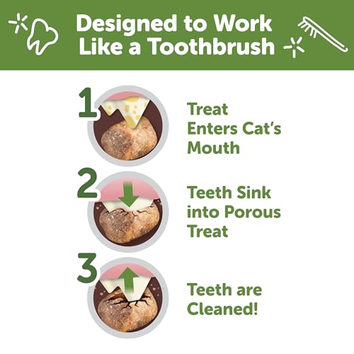 Whimzees Chicken & Tuna Dental Cat Treats, 2 oz.