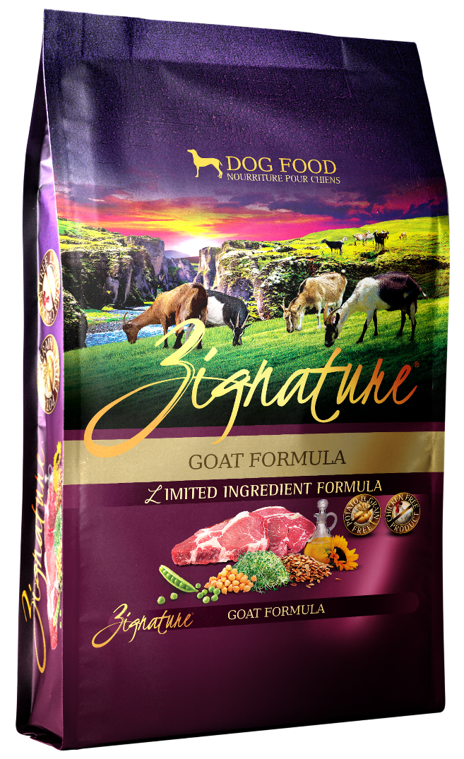 Zignature Goat Formula Grain-Free Dry Dog Food, 25 lbs.