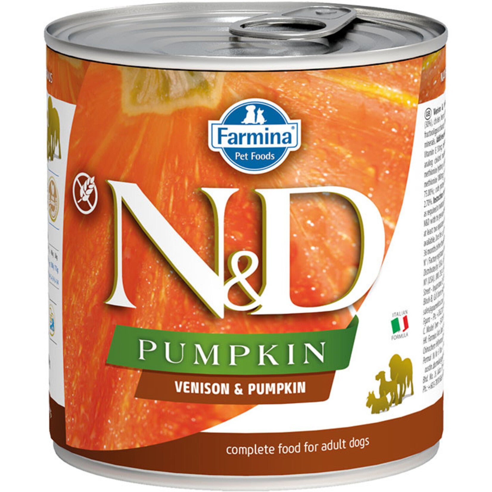 Farmina N&D Pumpkin & Venison Canned Dog Food 10oz