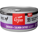 Orijen Chicken & Salmon Entree in Bone Broth Wet Kitten Food, 3 oz.