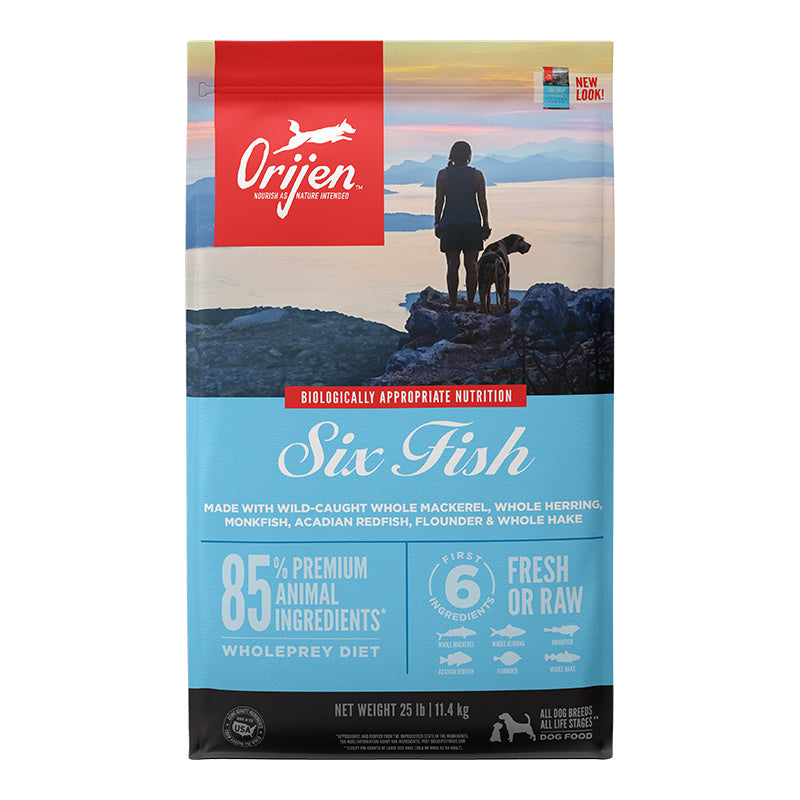 Orijen Six Fish Dry Dog Food, 23.5 lbs.