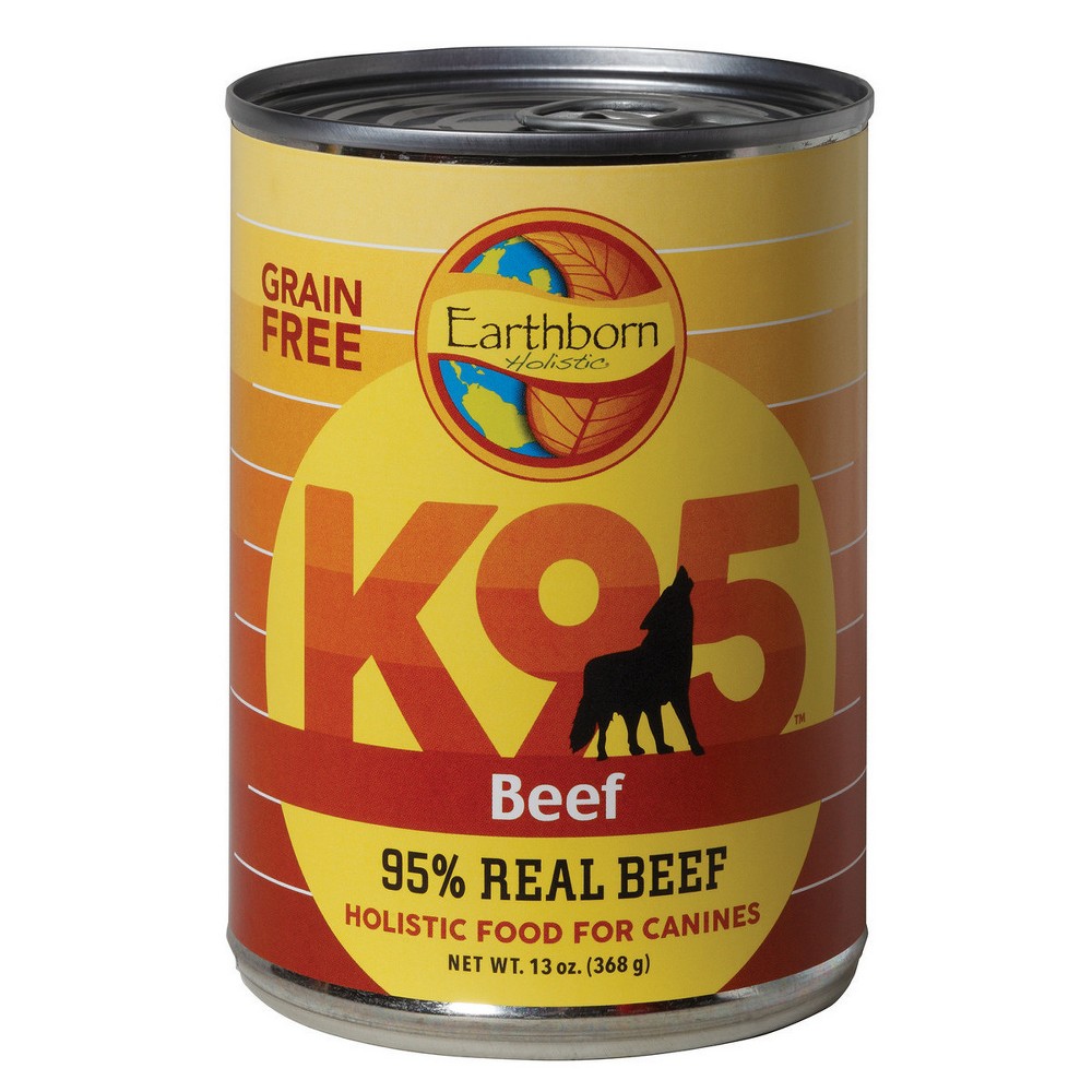 Earthborn Holistic K95 Beef Grain-Free Canned Dog Food, 13 oz.