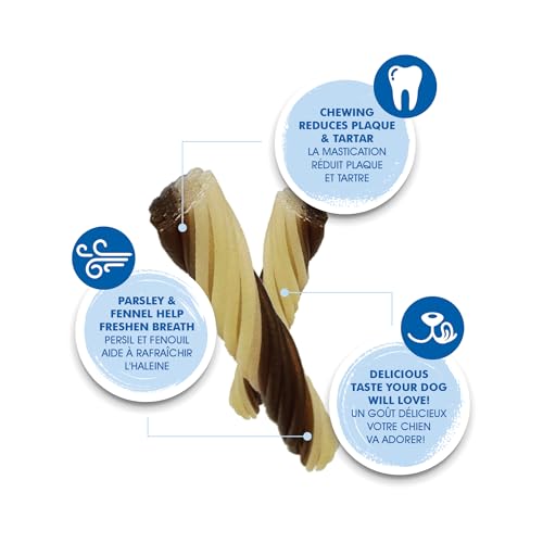 N-Bone Flossta Beef Liver Dental Dog Treats, 6.4 oz.