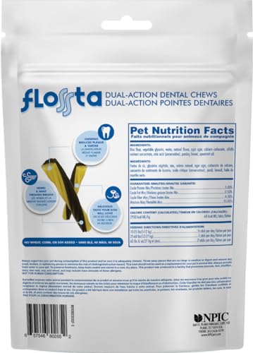 N-Bone Flossta Mint Dental Dog Treats (8 Count)