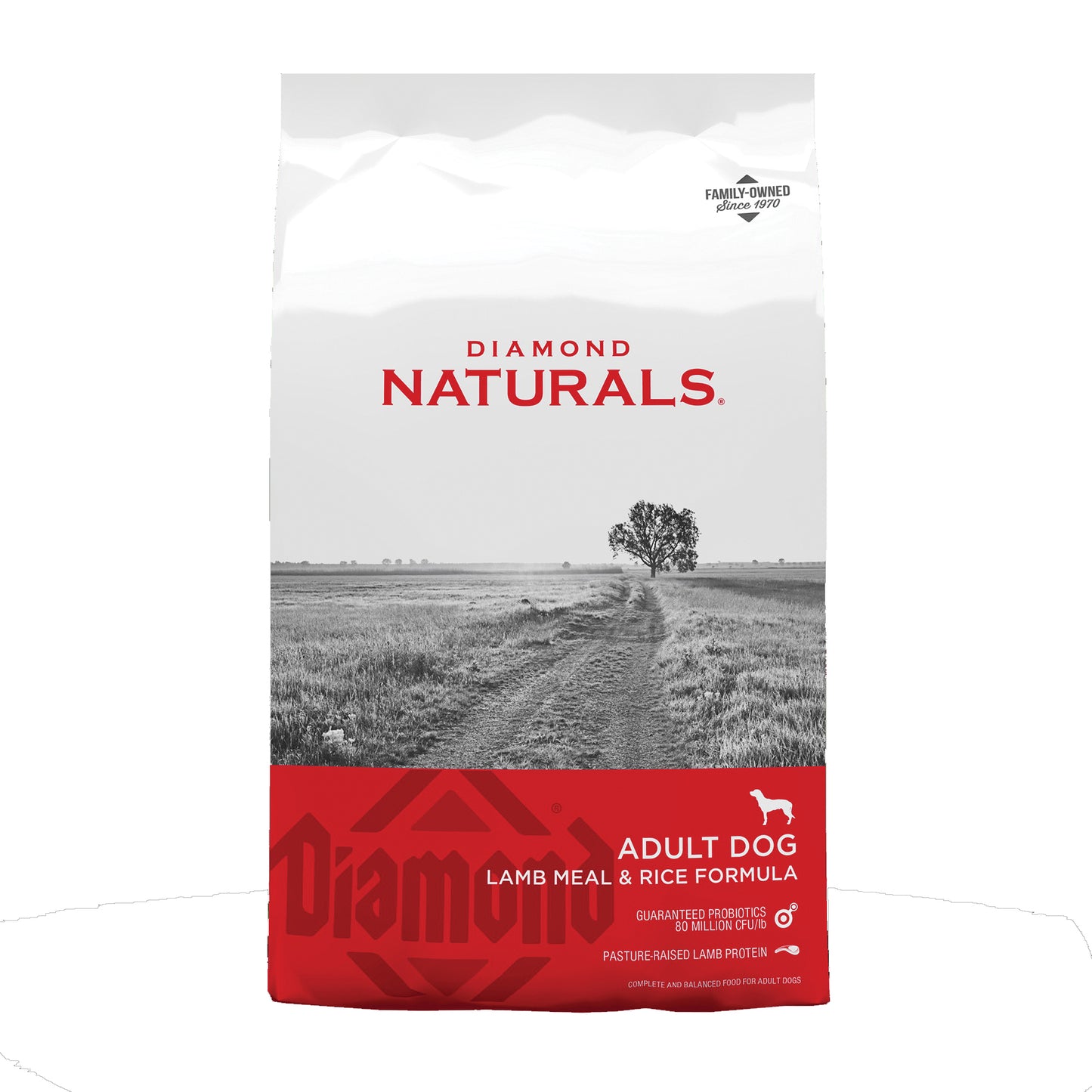 Diamond Naturals Adult Lamb & Rice Dry Dog Food, 40 lbs.