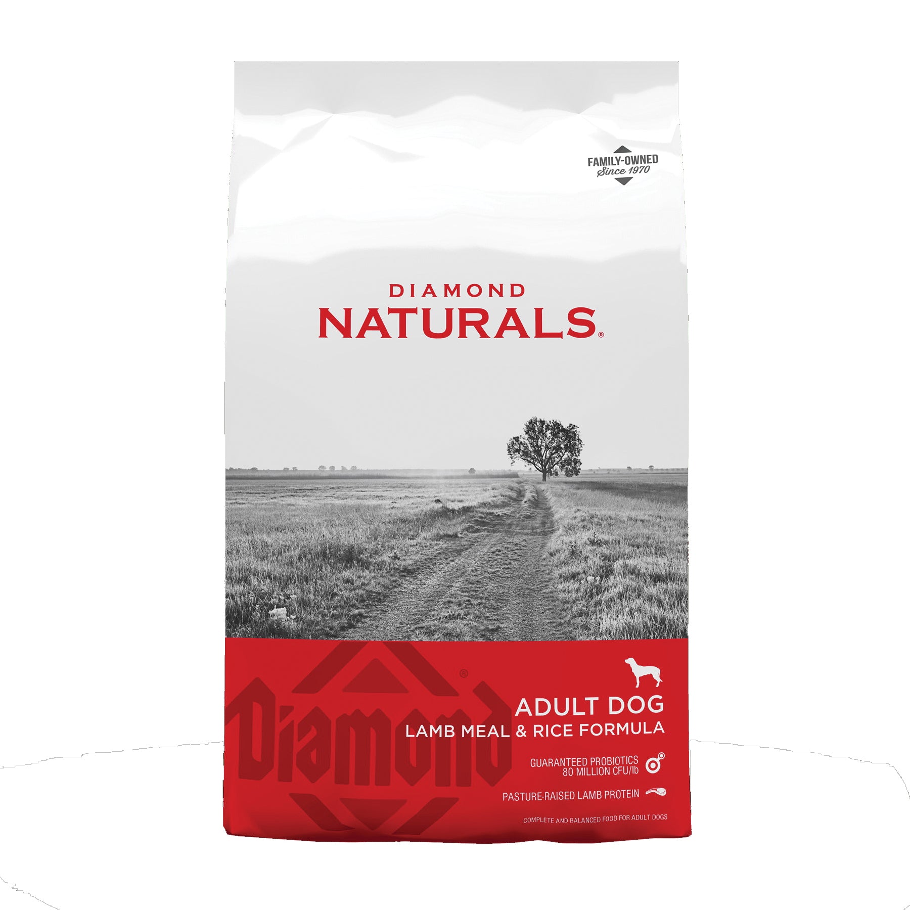 Diamond Naturals Adult Lamb & Rice Dry Dog Food, 40 lbs.