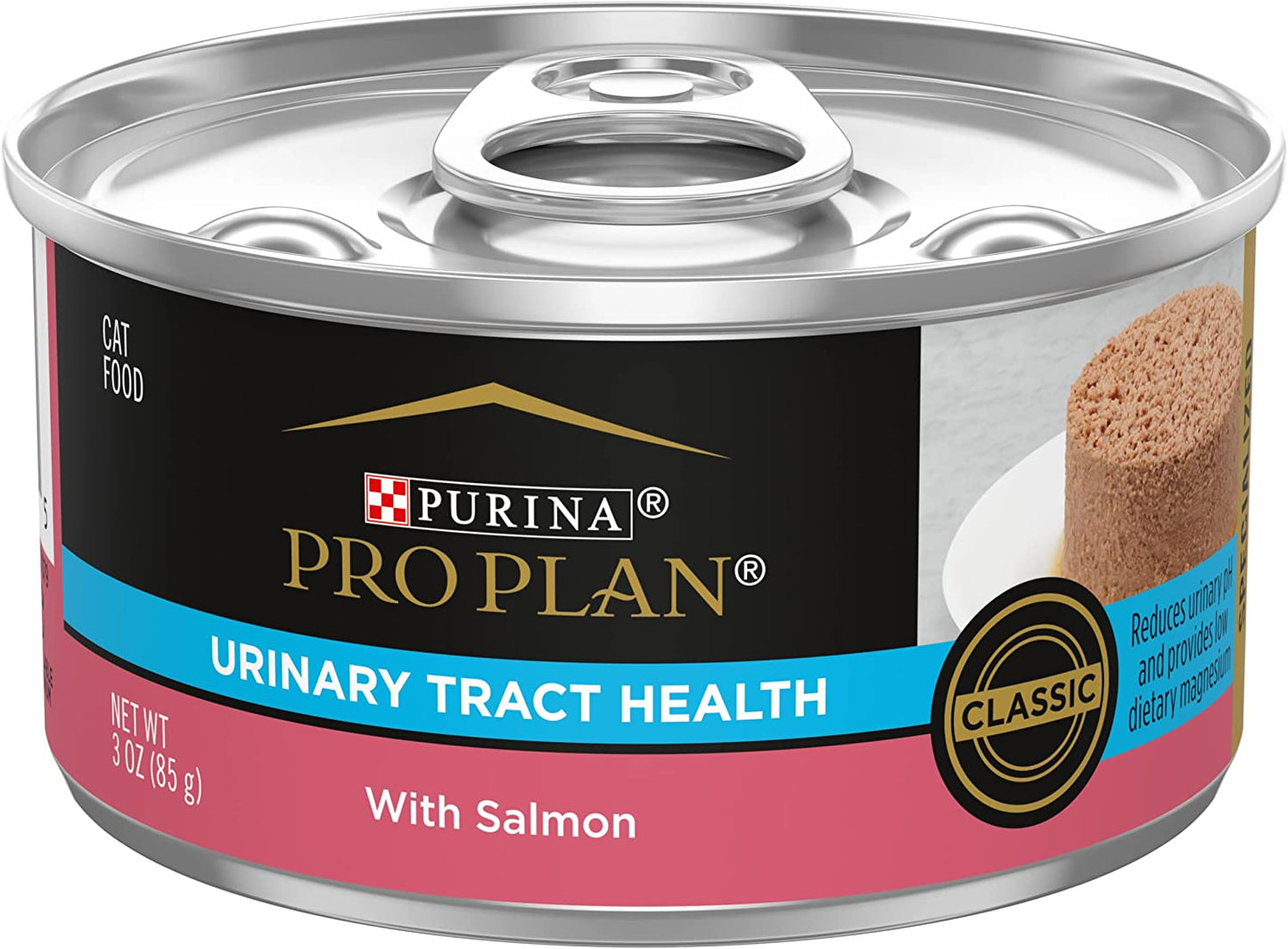 Purina Pro Plan Urinary Tract Health Salmon Pate Wet Cat Food, 3 oz.