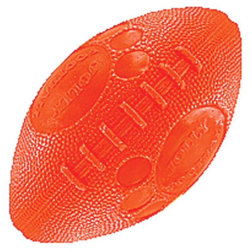 Jolly Pets Jolly Football Orange Dog Toy, 8 in.