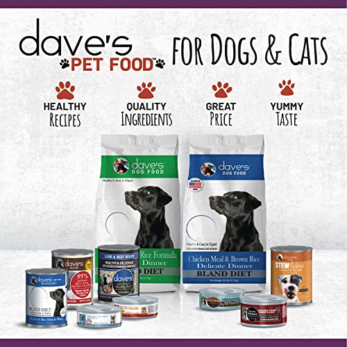 Dave's Pet Food Gravylicious Chicken & Beef Wet Cat Food, 12 oz.
