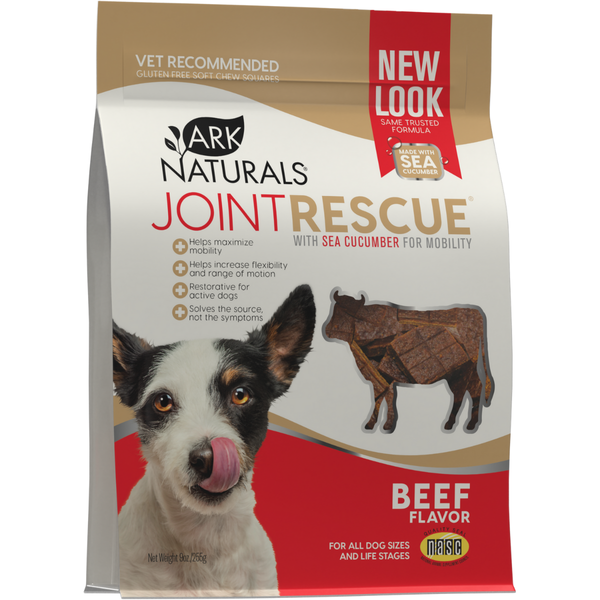 Ark Naturals Joint Rescue Beef Jerky Dog Treats, 9 oz.