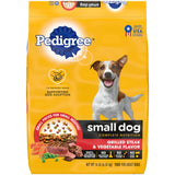 Pedigree Adult Small Dog Grilled Steak Dry Dog Food, 14 lbs.