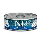 Farmina N&D Farmina Cat Adult Cat Ocean Tuna & Salmon Can 12.3 oz