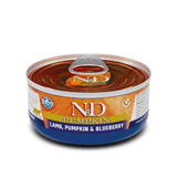 Farmina N&D Pumpkin Lamb & Blueberry Wet Cat Food, 2.46-oz Can