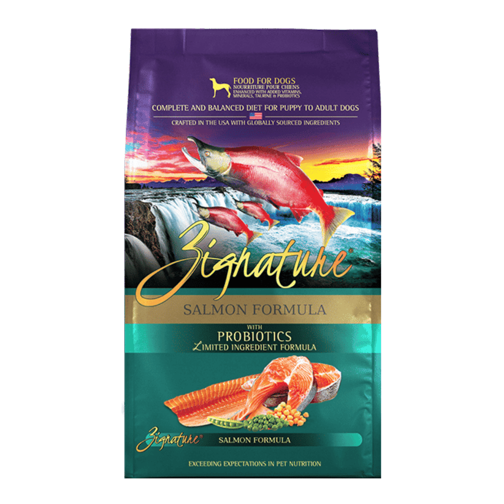 Zignature Salmon Formula Grain-Free Dry Dog Food, 4 lbs.