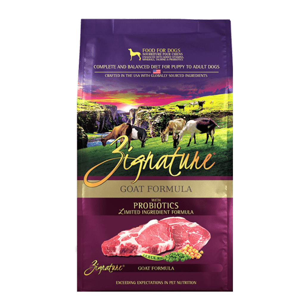 Zignature Goat Formula Grain-Free Dry Dog Food - 4 lbs