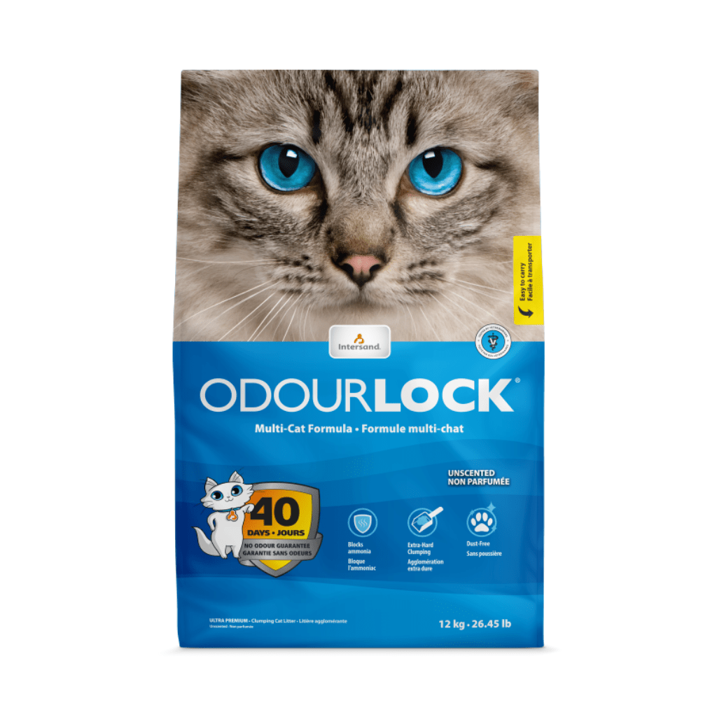 OdorLock Unscented Clumping Cat Litter, 13.2 lbs.