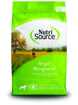 NutriSource Weight Management Dry Dog Food, 26 lbs.