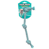Mammoth Flossy Chews 3-Knot Tug Rope Dog Toy, 20 in.
