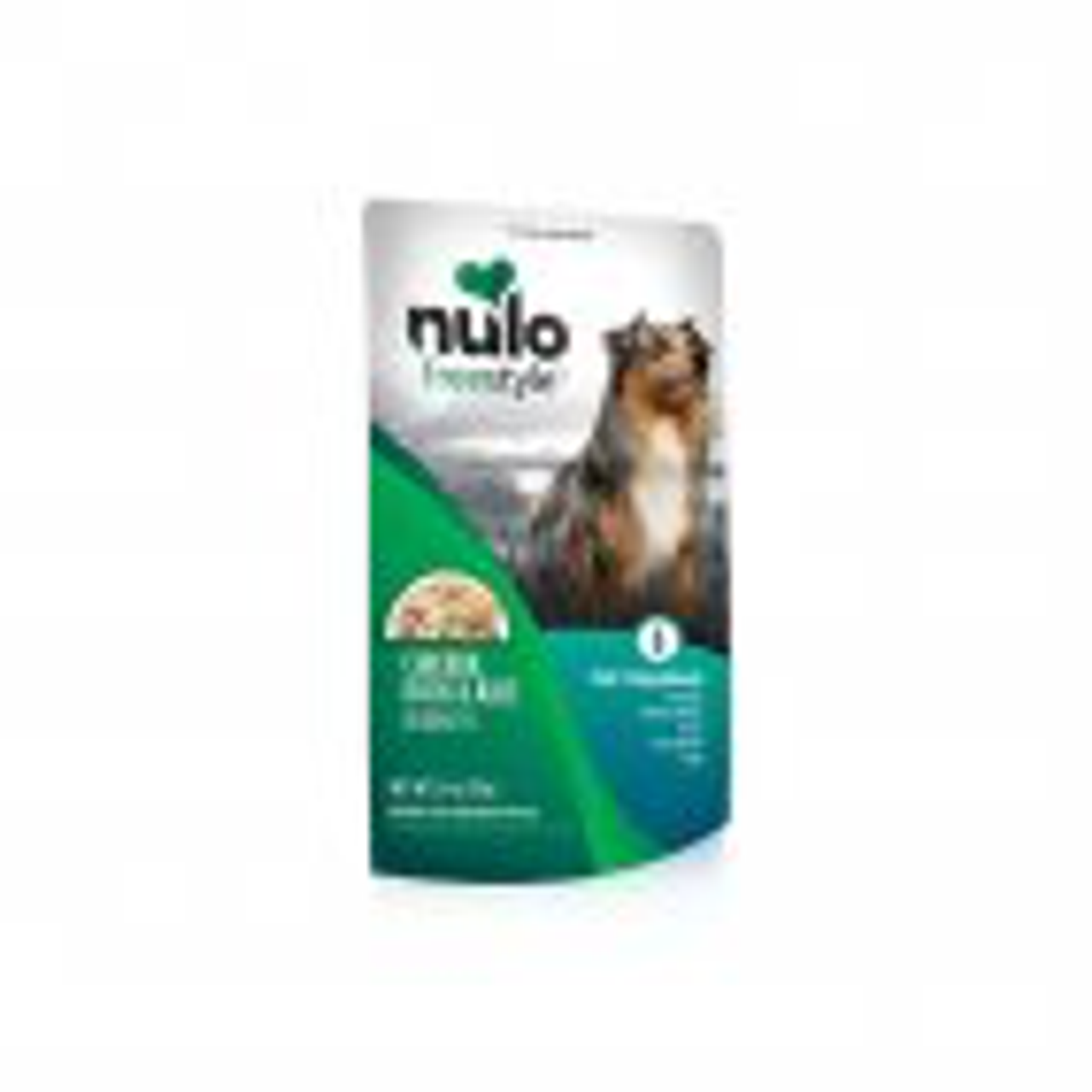 Nulo FreeStyle Chicken, Duck & Kale in Broth Dog Food Topper, 2.8 oz.
