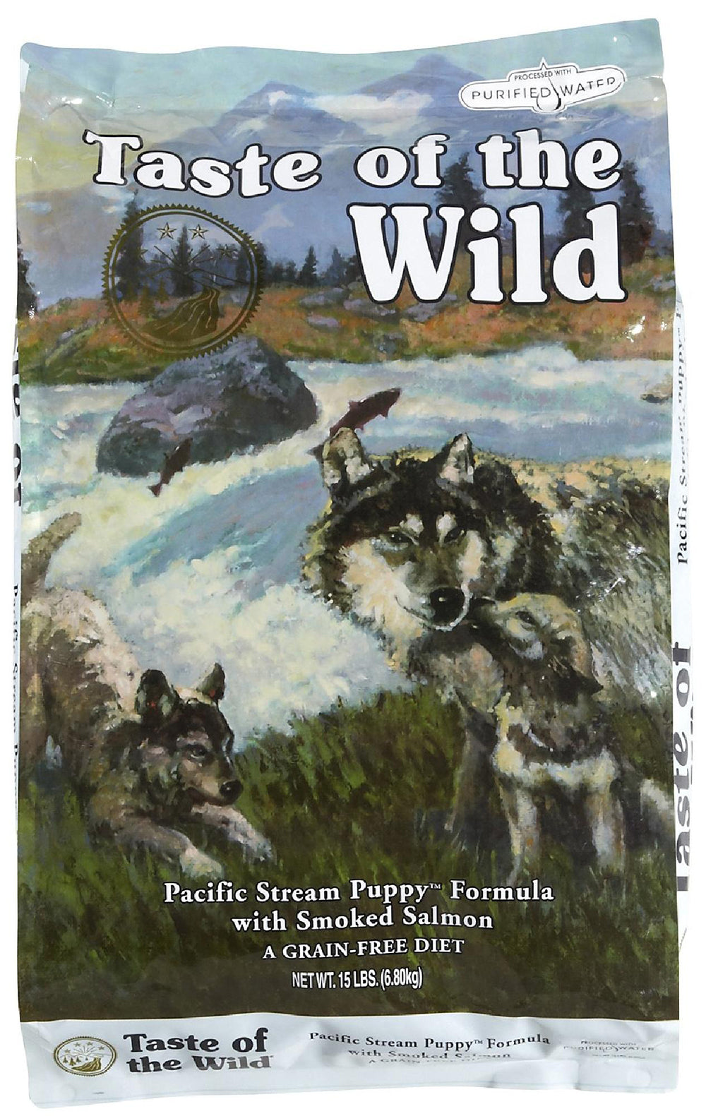 Taste of the Wild Pacific Stream Puppy Formula - Smoked Salmon 14lb