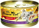 Fussie Cat Super Premium Chicken & Duck in Gravy Canned Cat Food, 2.9 oz.