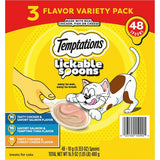 Temptations Creamy Puree Cat Treats, Salmon Chicken, 6.7 oz