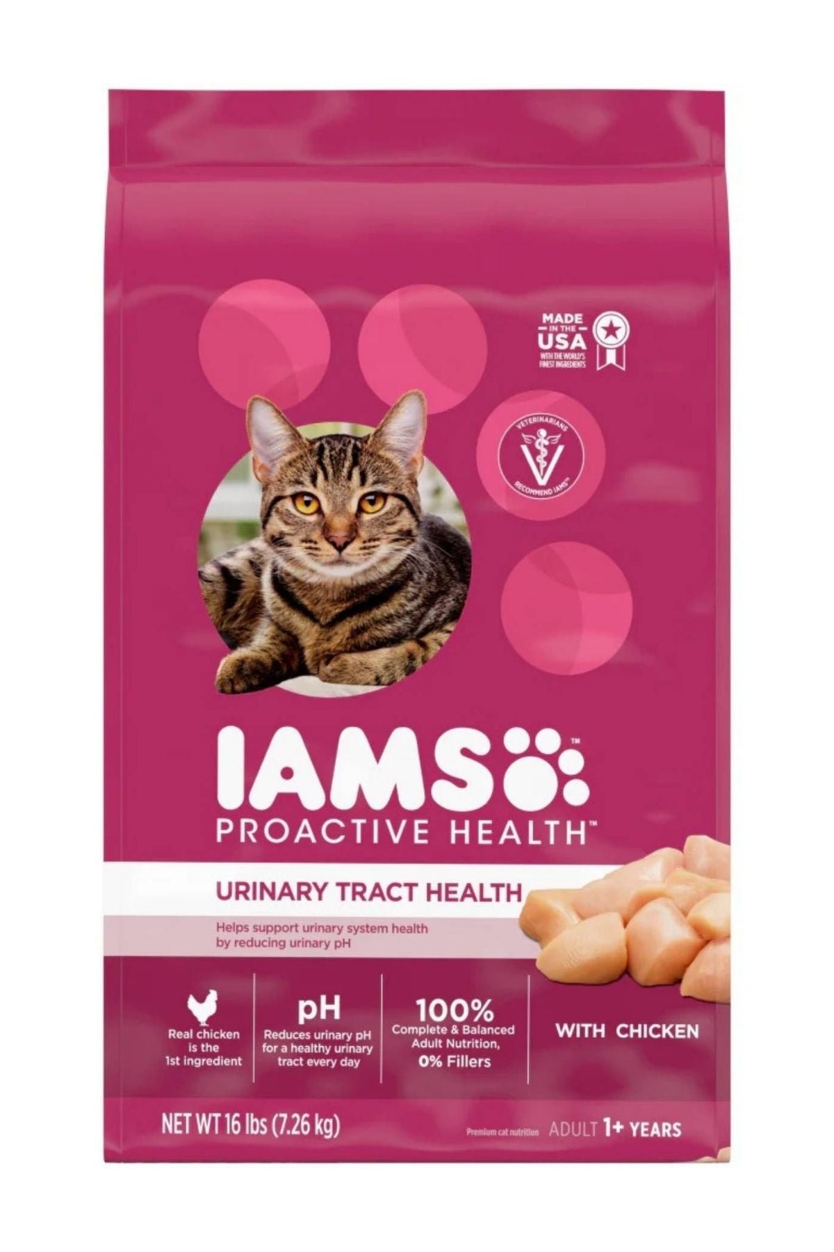 Iams Urinary Tract Health Chicken Cat Food - 16 lbs