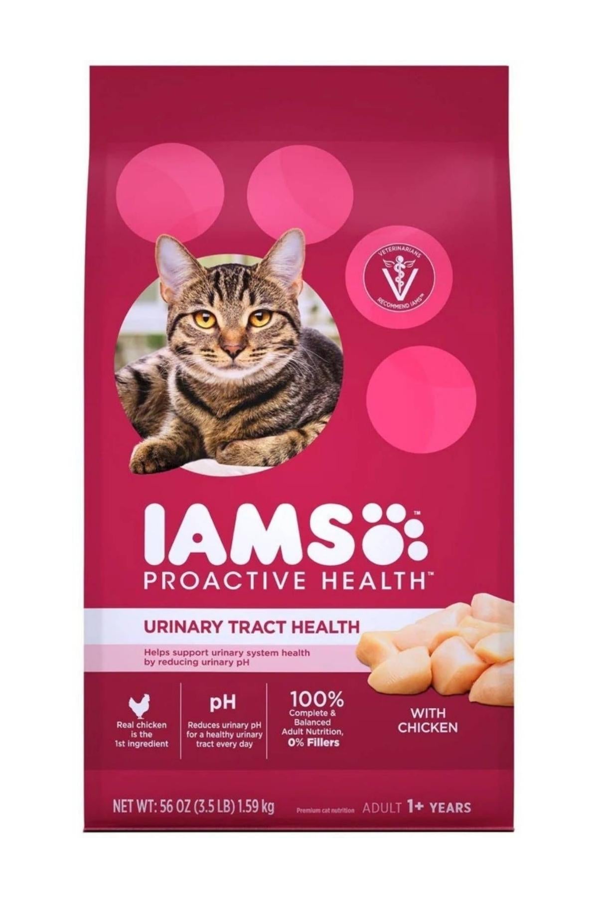 Iams Urinary Tract Health Chicken Cat Food, 3.5 Lb