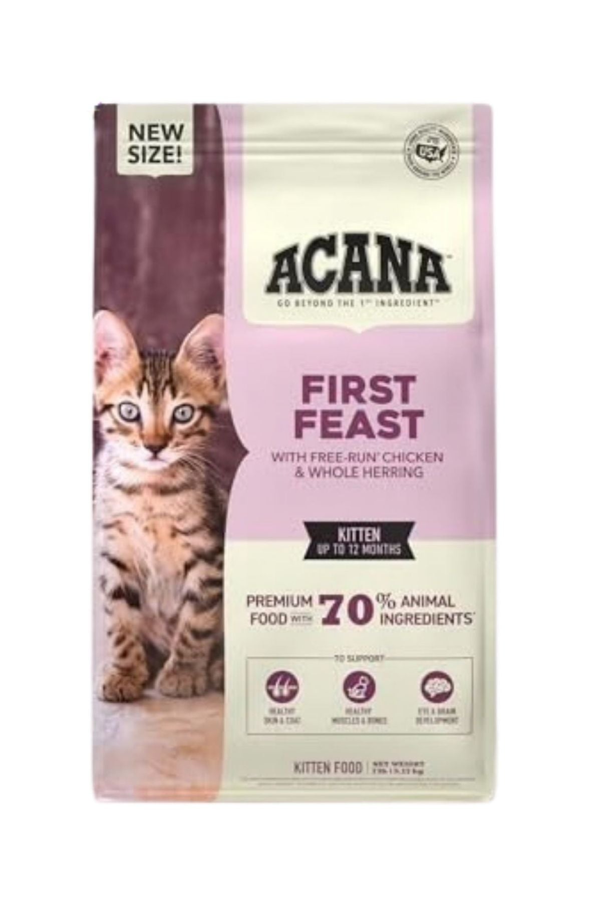 Acana First Feast Dry Cat Food, 7 lbs.