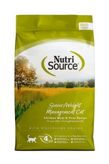 NutriSource Senior & Weight Management Dry Cat Food, 1.5 lbs.