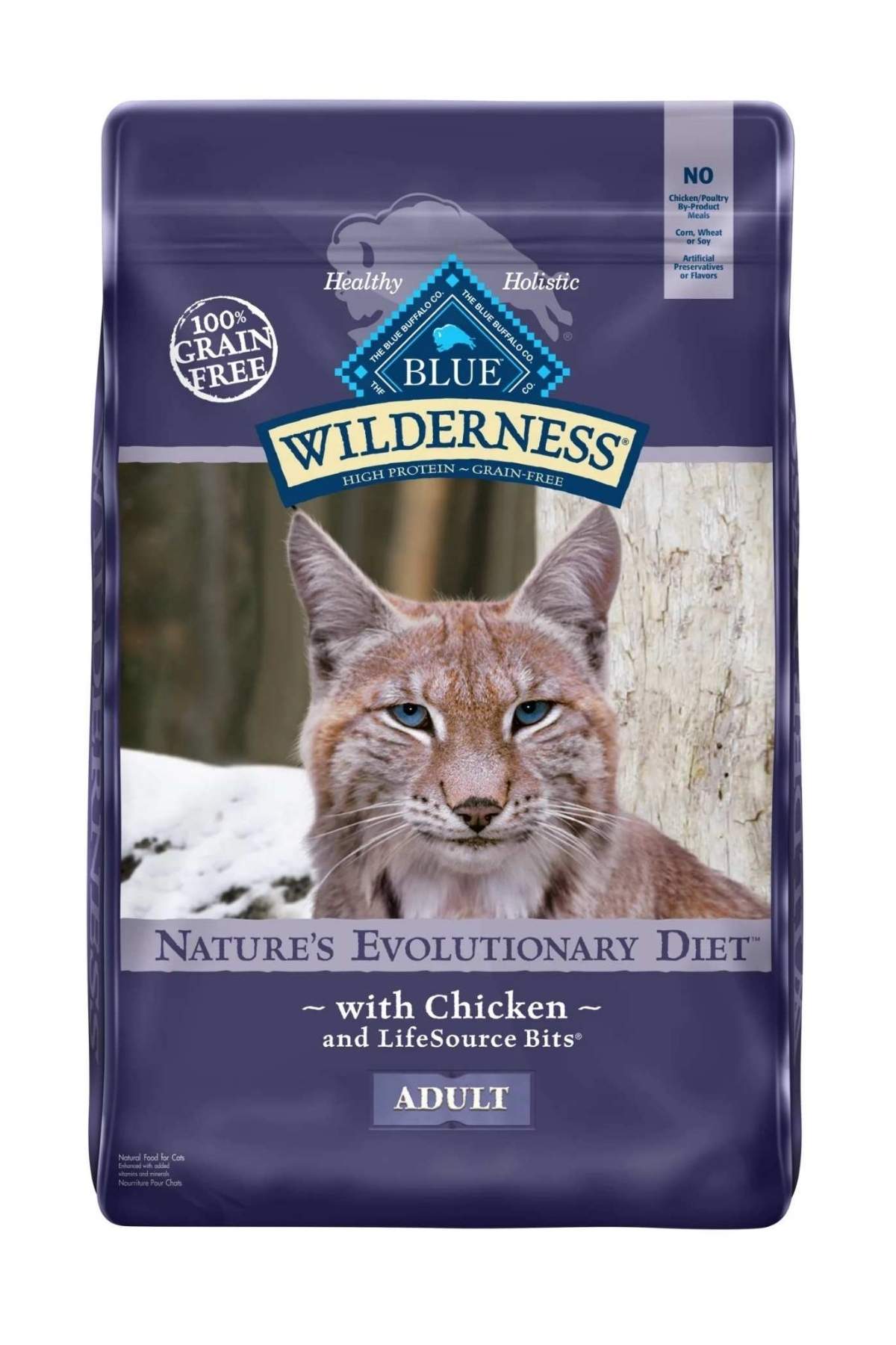 Blue Buffalo Wilderness Chicken Dry Cat Food, 12 lbs.
