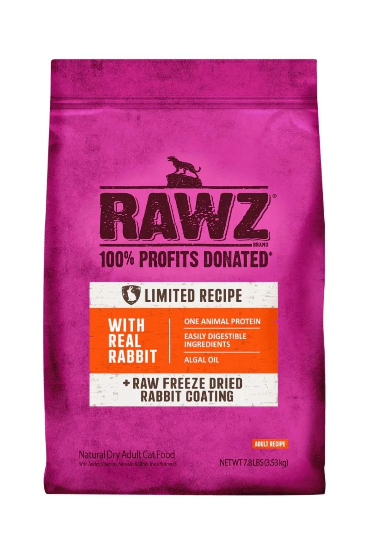 Rawz Limited Recipe Rabbit Dry Cat Food