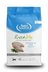 PureVita Chicken & Peas Entree Grain-Free All Life Stages Cat Food, 12 lbs.