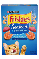 Purina Friskies Seafood Sensations Dry Cat Food, 16 lbs.