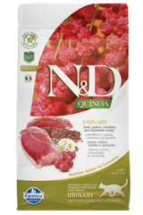 Farmina N&D Quinoa Urinary Duck Dry Cat Food, 11 lbs.