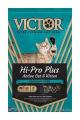Victor Purpose Hi-Pro Plus Active Adult Cat & Kitten Dry Food 15lb
