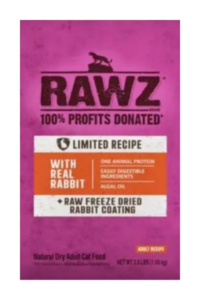 Rawz Real Rabbit Dry Cat Food