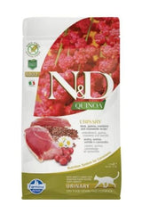 Farmina N&D Quinoa Urinary Duck Dry Cat Food, 11 lbs.